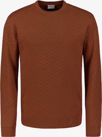 No Excess Sweater in Brown: front
