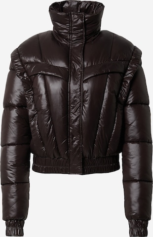 RÆRE by Lorena RaePrijelazna jakna 'Layla' - smeđa boja: prednji dio