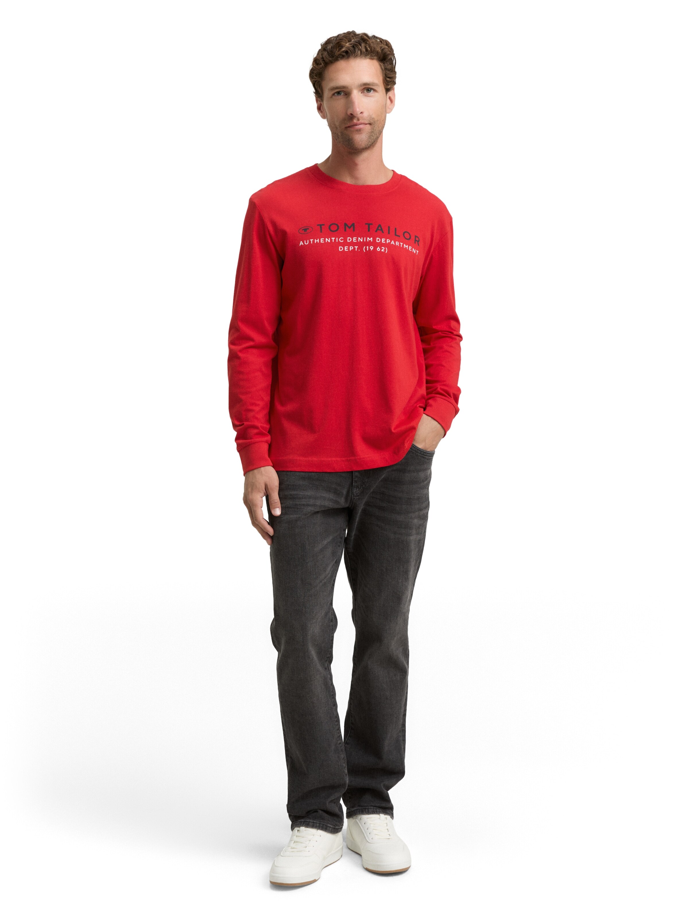 TOM TAILOR Bluser & t-shirts i rød