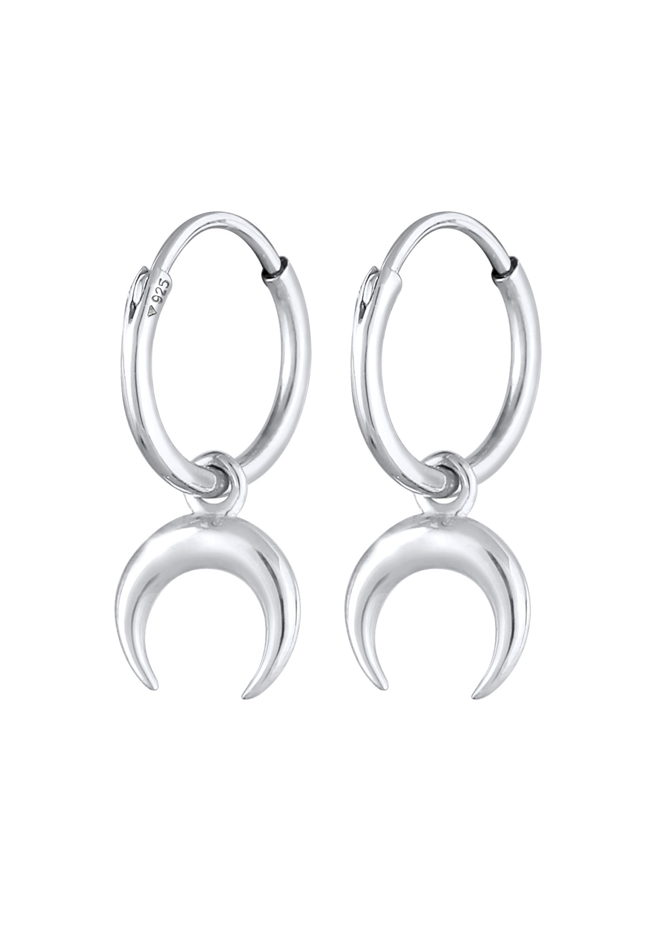 ELLI Earrings in Silver: front