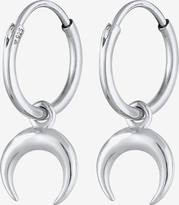 Boucles d'oreilles ELLI en argent : devant