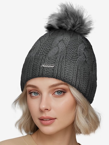 Neverless Beanie 'Katy' in Grey: front
