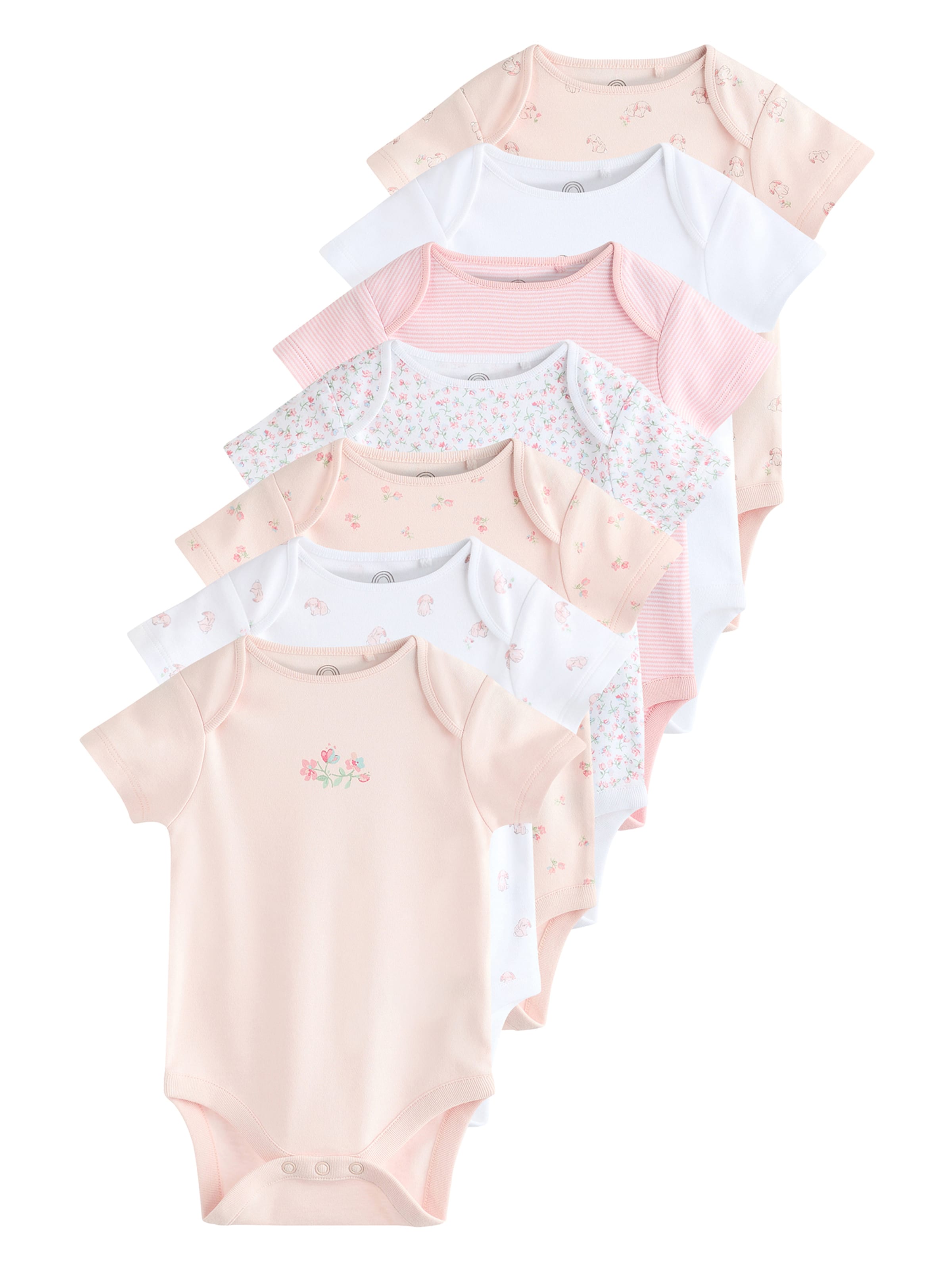 Barboteuse / body Next en rose : devant