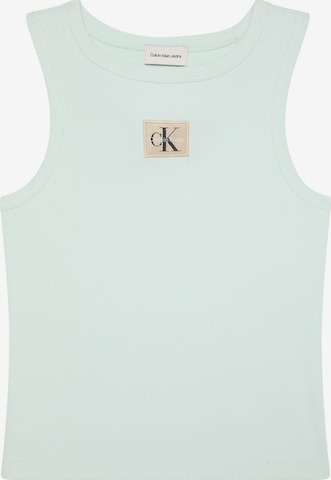 Calvin Klein Jeans Toppi värissä vihreä: etupuoli