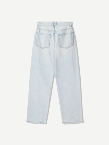 Bershka Tapered Jeans in Blue