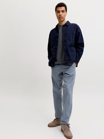 JACK & JONES Loosefit Chinohousut 'JPSTKane JJDave' värissä harmaa