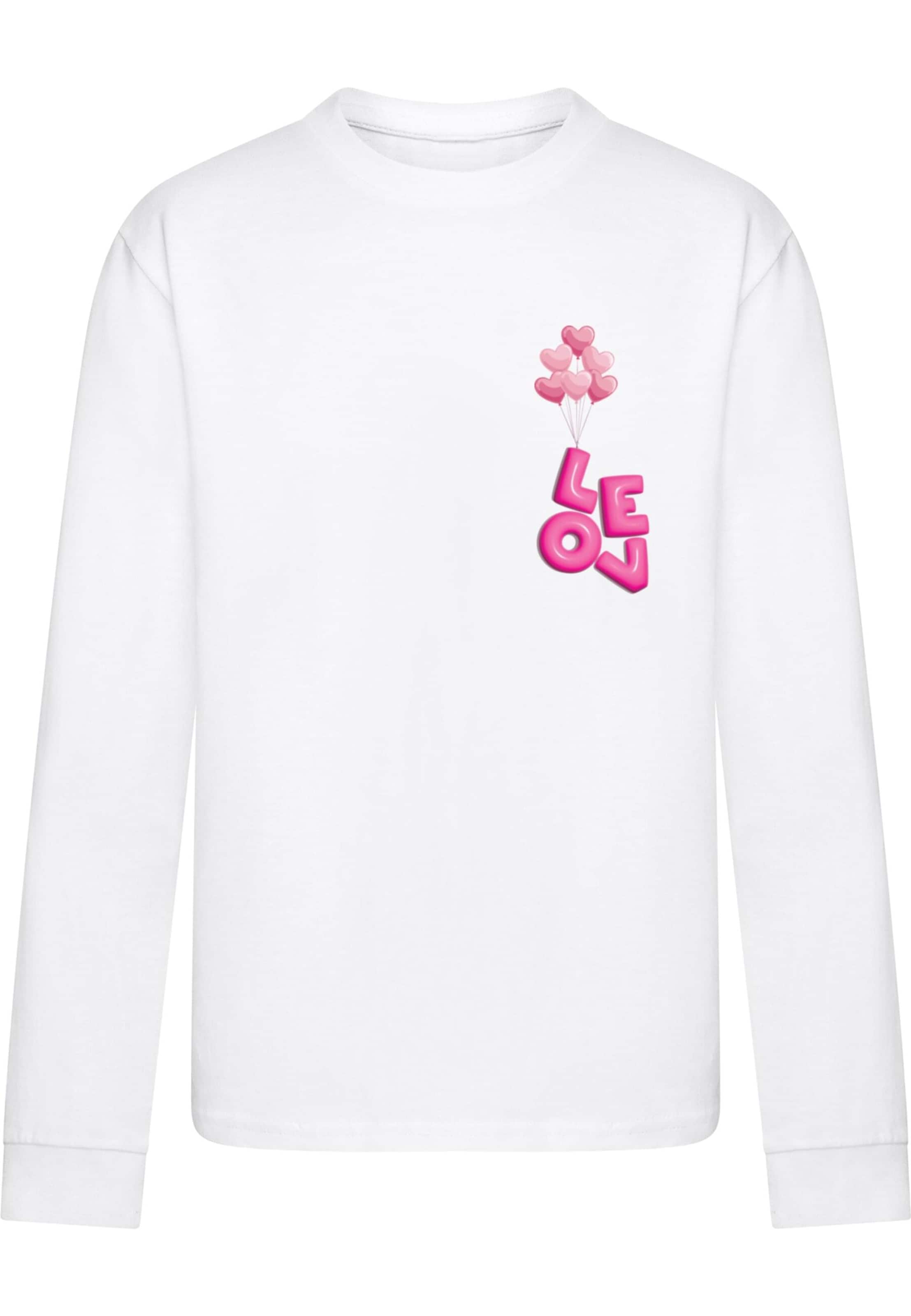 Merchcode Shirt in Wit: voorkant