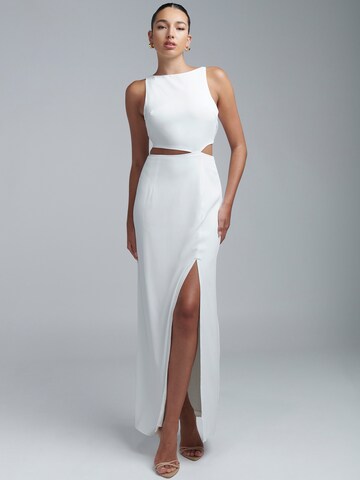 Robe de soirée 'Kristall' BWLDR en blanc : devant