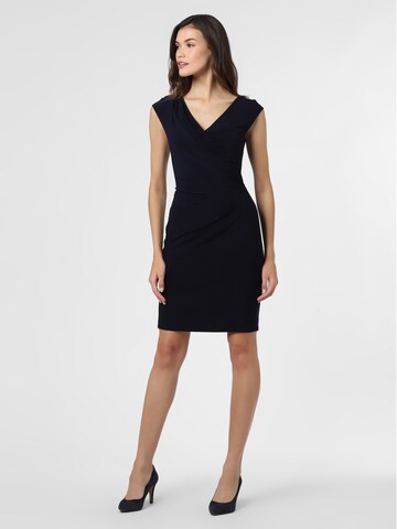 Lauren Ralph Lauren Kokerjurk 'BRANDIE-CAP SLEEVE-DAY DRESS' in Blauw: voorkant