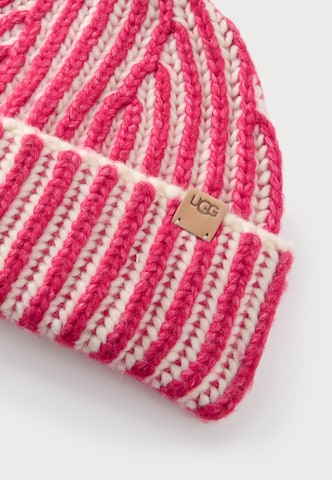UGG Čiapky - Ružová: predná strana