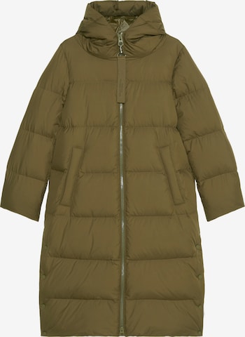 Marc O'Polo Winter Coat in Green: front