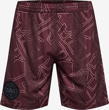 Regular Pantalon de sport Hummel en rouge : devant