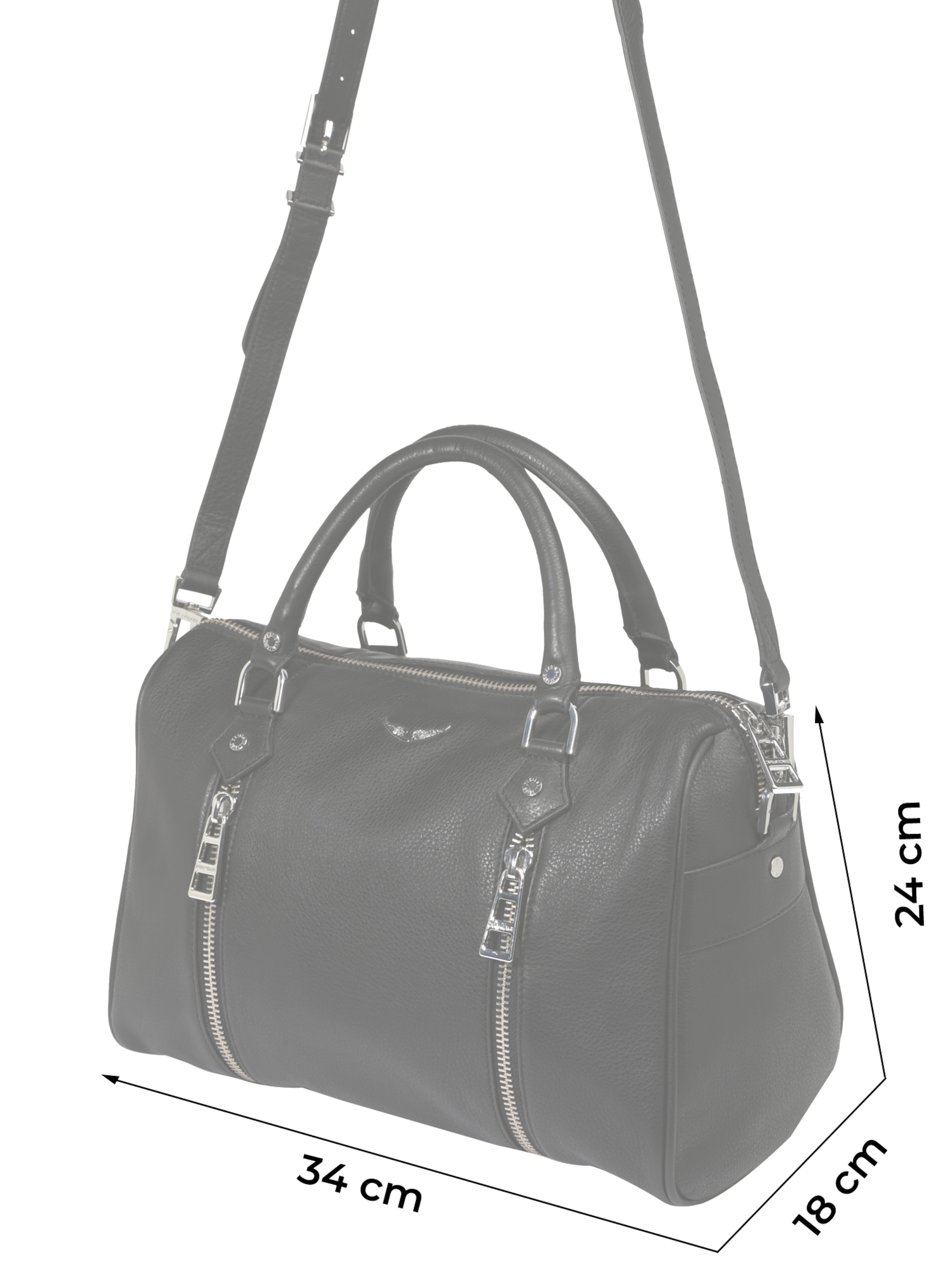 Zadig & Voltaire Handbag 'SUNNY' in Black