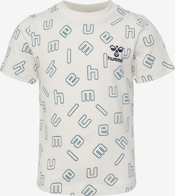 Hummel Shirt in Wit: voorkant