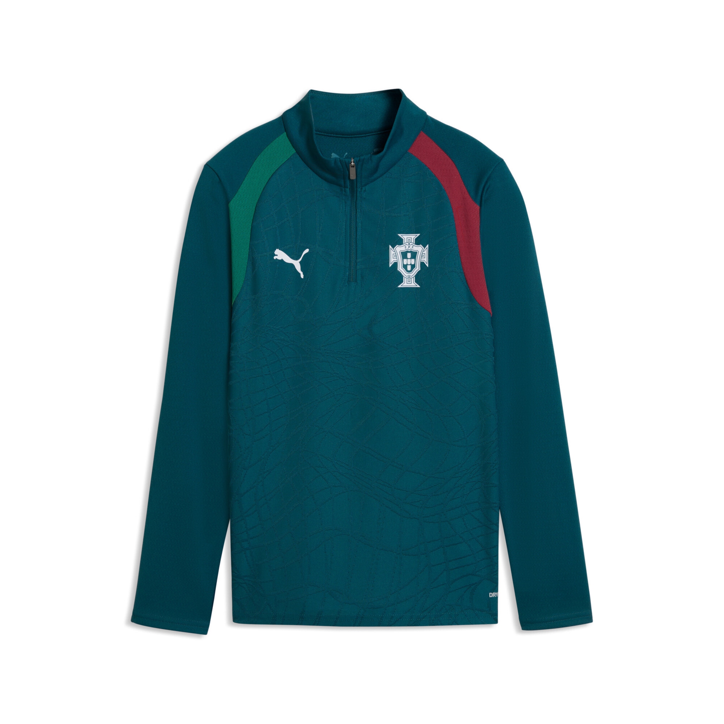 T-Shirt fonctionnel 'Portugal' PUMA en bleu : devant