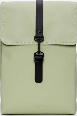 RAINS Backpack in Green: front