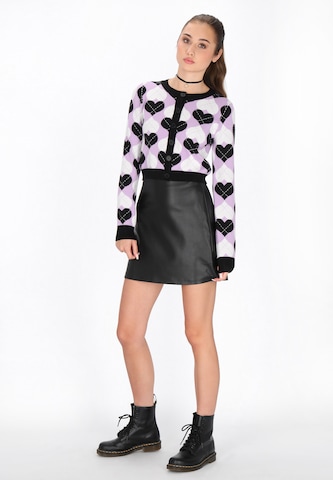 Cardigan myMo ROCKS en noir