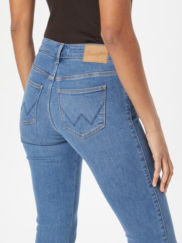 WRANGLER Bootcut Jeans in Blauw