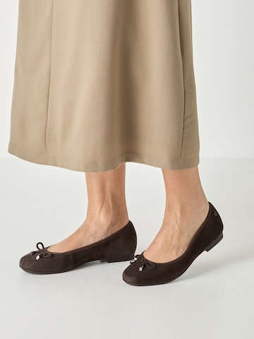Ballerines Tamaris en marron
