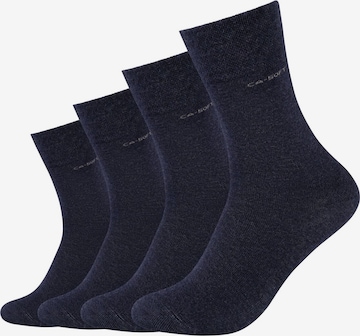camano Sokken in Blauw: voorkant