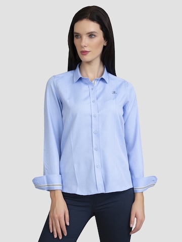 Sir Raymond Tailor Blouse 'Lolas' in Blauw: voorkant