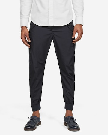 G-Star RAW Tapered Broek '3D Relaxed' in Grijs: voorkant