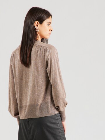 OBJECT - Pullover 'ELBUR' em castanho