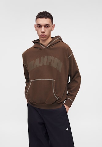 Champion Суичър в кафяво: отпред