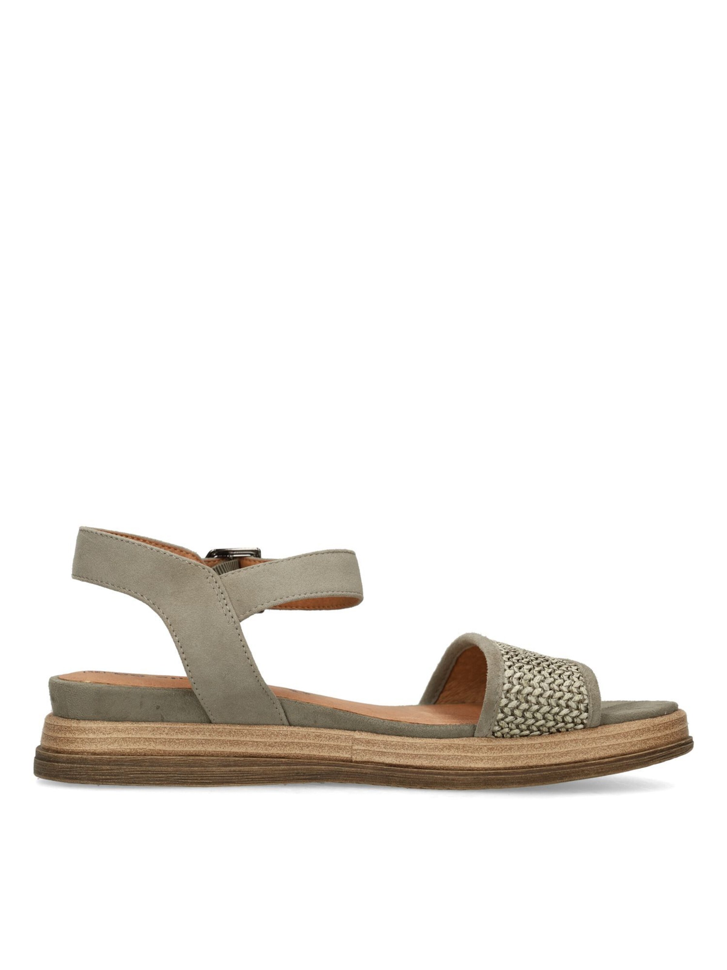 Sandales no stress en vert