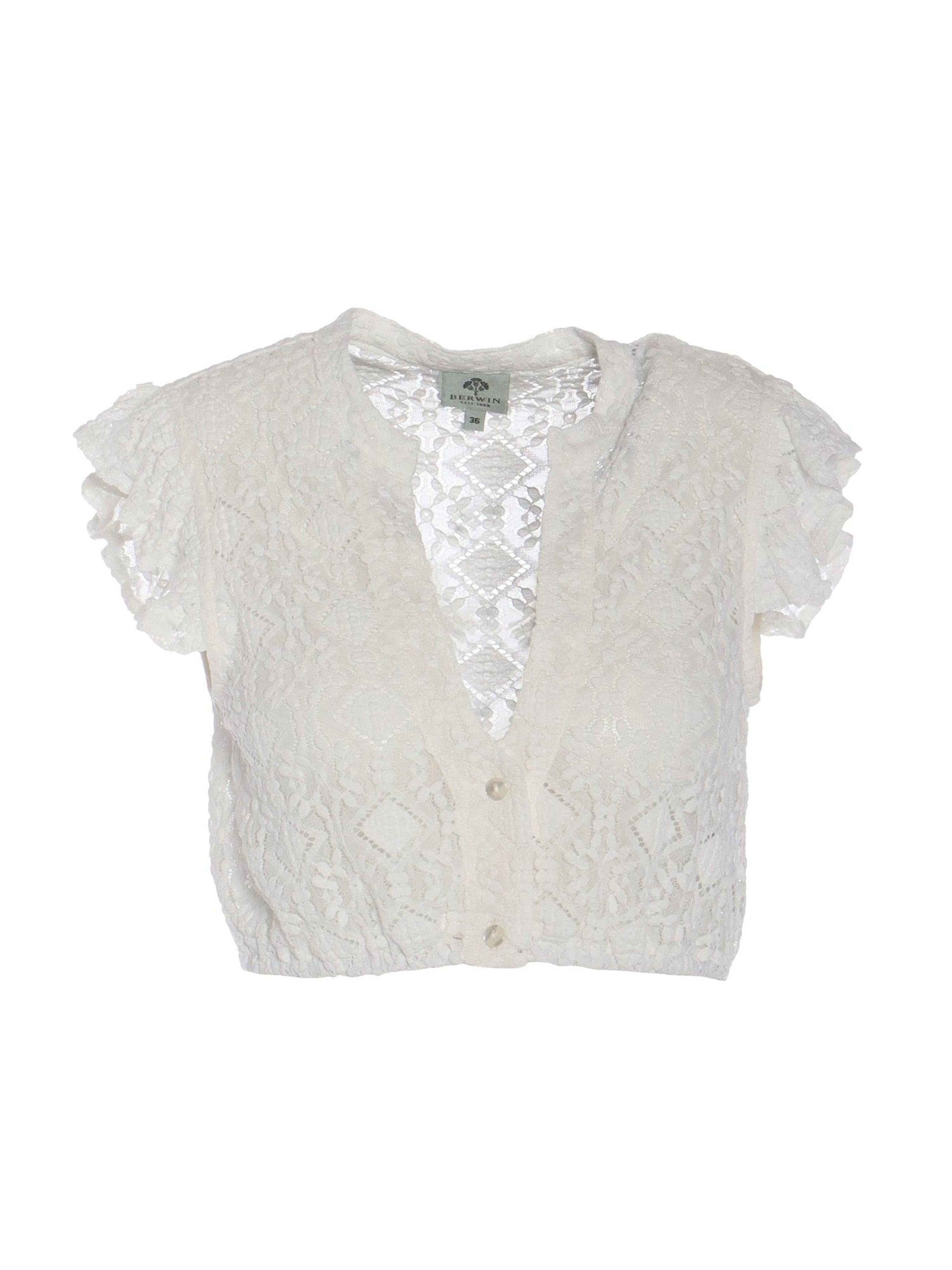 BERWIN & WOLFF Trachtenbluse‌‌‌‌‌‌ in Beige: Vorderseite