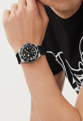 Orologio analogico di Philipp Plein Watches in nero: frontale