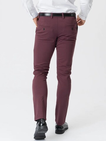 TEESHOPPEN Regular Trousers ' The Original ' in Red