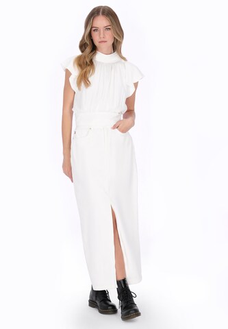 Chemisier DreiMaster Vintage en blanc