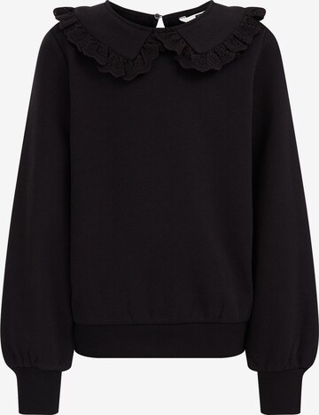 WE Fashion Sweater 'Meisjes' in Black: front