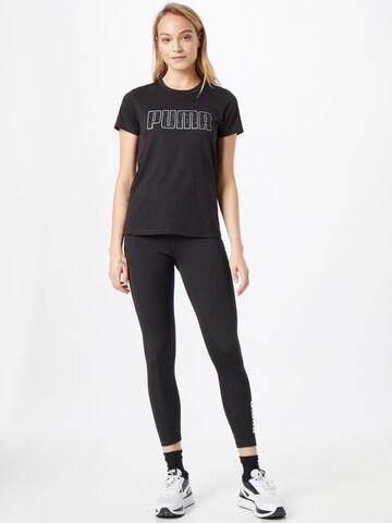 T-shirt fonctionnel 'Starddust' PUMA en noir