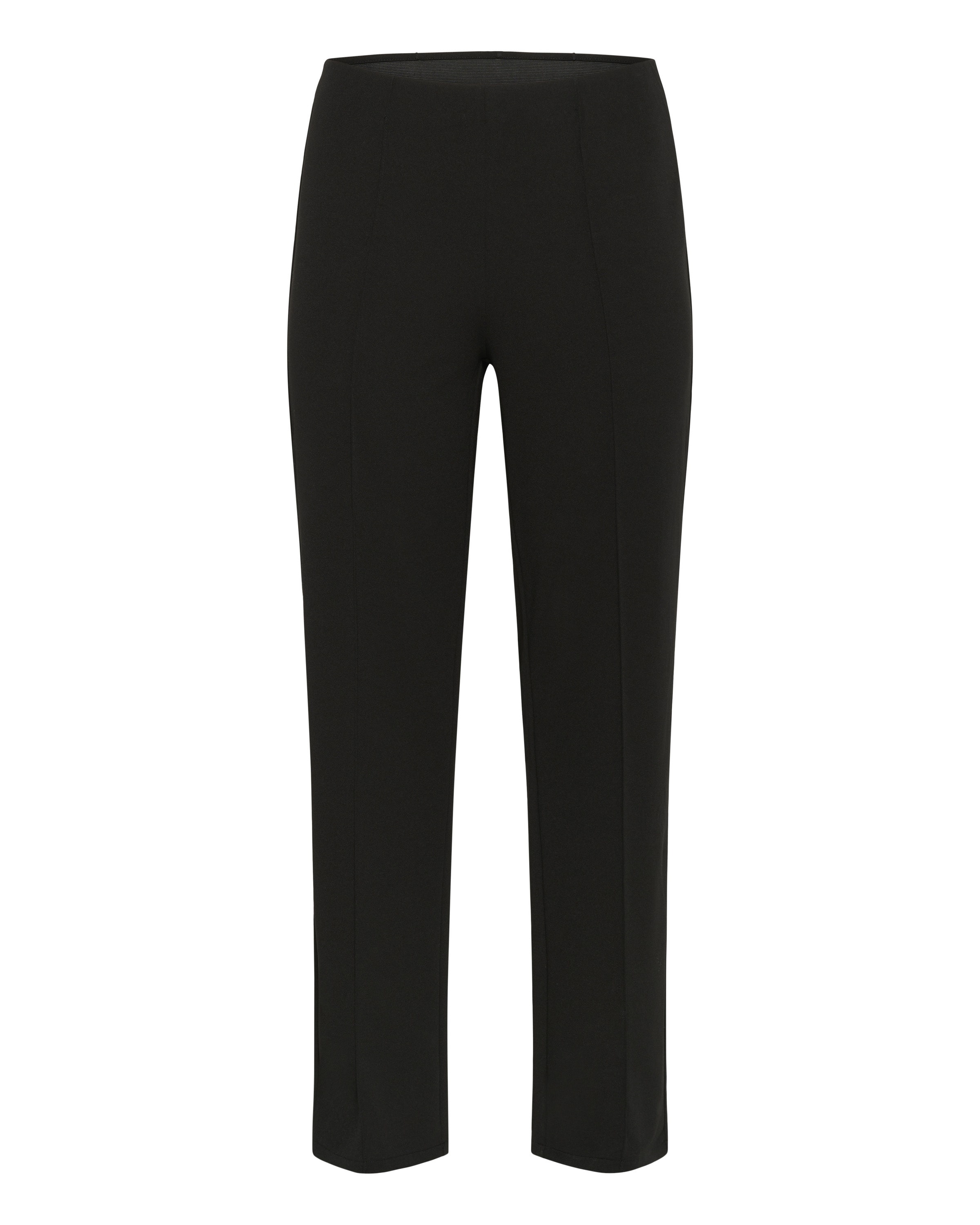 KAFFE CURVE Hose 'Athena' in Schwarz: Vorderseite