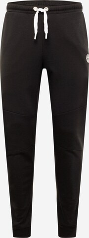 BIDI BADU Tapered Workout Pants in Black: front