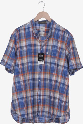 CAMEL ACTIVE Button Up Shirt in XXL in Blue: front