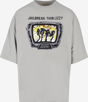 Merchcode T-Shirt 'Thin Lizzy - Jailbreak' in Grau: predná strana