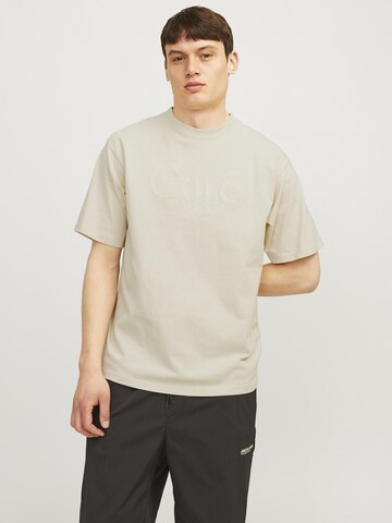 JACK & JONES Shirt in Grey: front