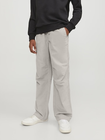 Regular Pantalon Jack & Jones Junior en gris : devant