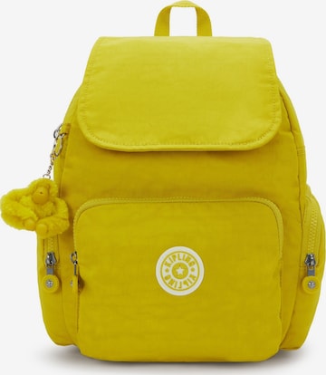 KIPLING Rucksack 'City' in Gelb: Vorderseite