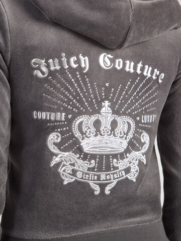 Juicy Couture Bluza rozpinana 'REGAL REBELLE ROBYN' w kolorze szary