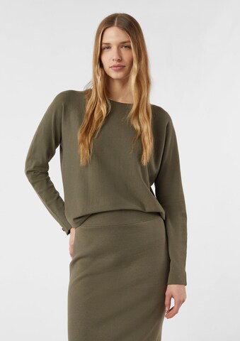 COMMA Sweater in Green: front