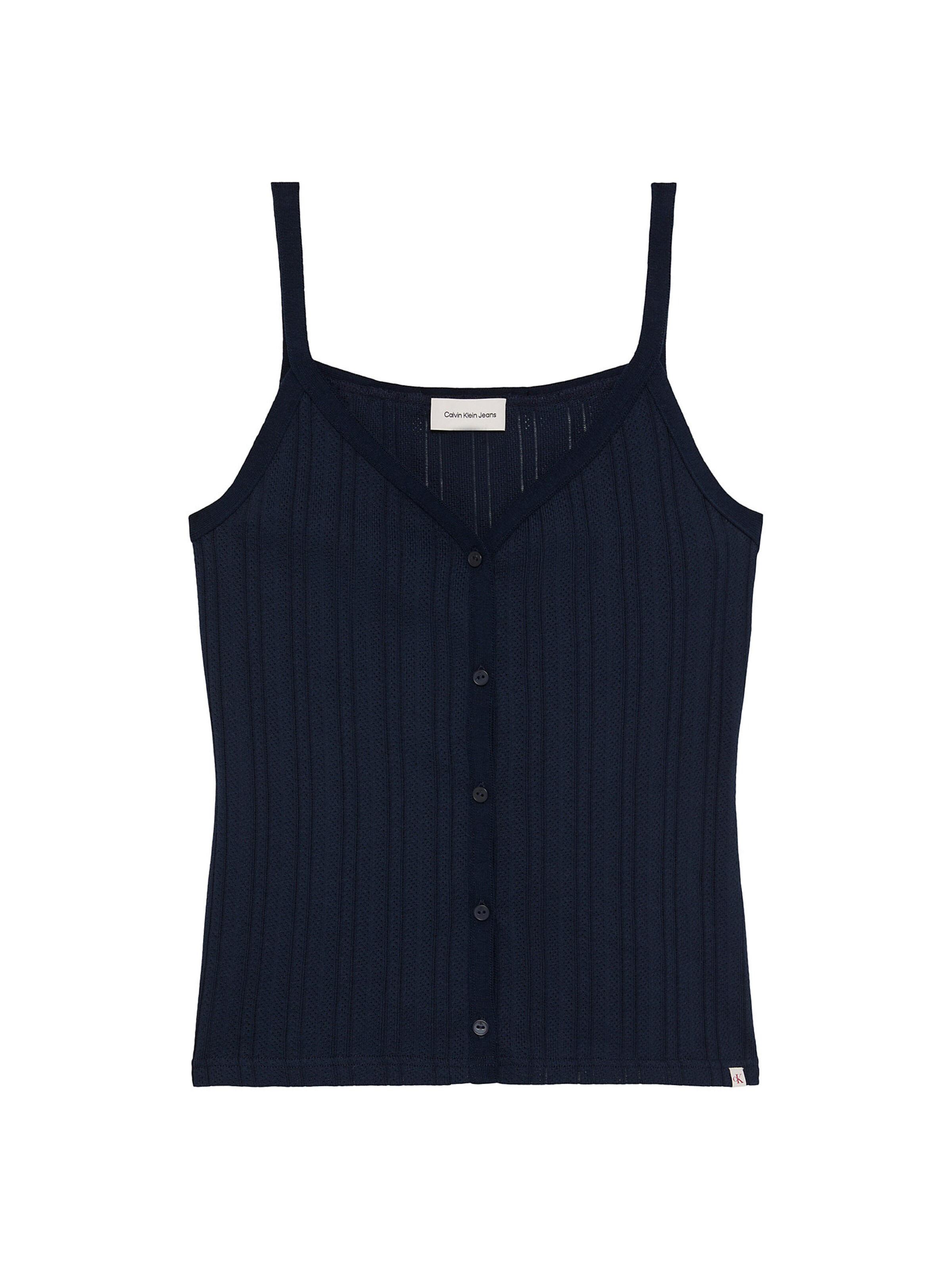 Haut Calvin Klein Jeans en bleu : devant