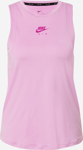 NIKE Sports top in Pink: front