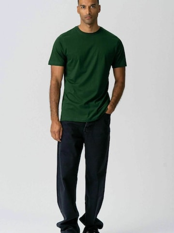 Regular fit Camicia ' Organic Basic ' di TEESHOPPEN in verde