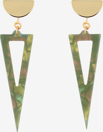 Fräulein Wunder Earrings in Gold: front