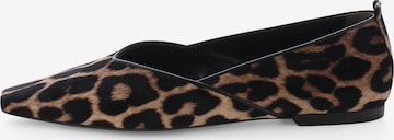 Ballerines 'Alina' Kennel & Schmenger en marron : devant