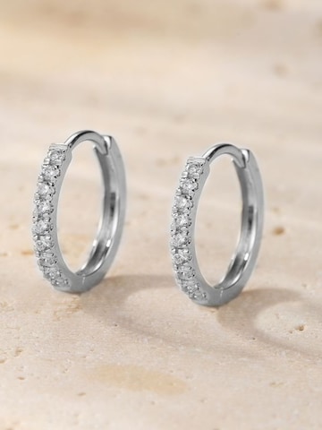 Dear Me Oorbellen 'Endless Shine' in Zilver